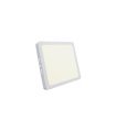 Downlight Superficie Selenita 24w 4000k cuadrado blanco