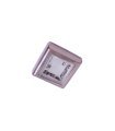 Downlight LED de superficie S9166 2xE27 níquel