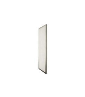 Plafon Plano 72w Plano 4000K Niquel 30x120 cm