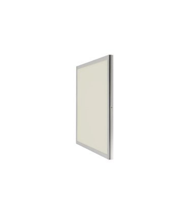 Plafon Tolstoi 48w Plano 4000K Níquel 50x50 cm