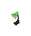 Flexo Yezco 1xe27 Verde flexible y orientable