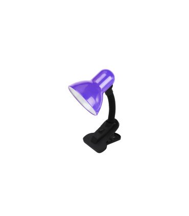 Flexo Yezco 1xe27 Morado flexible y orientable
