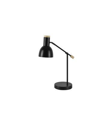 Flexo Tejo 1xe27 negro/haya orientable