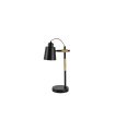 Flexo articulado Liena 1xe27 negro/haya orientable