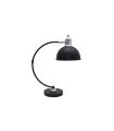 Flexo Luján 1xE27 negro brillo/cromo 46x15x36 cm