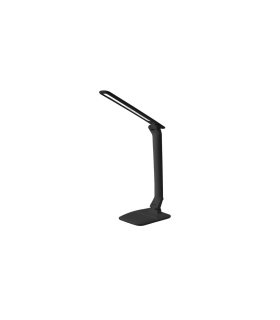 Flexo LED Shein 7W Negro regulable y plegable con control táctil y soporte para móvil