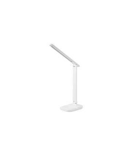 Flexo LED Honey 7W Blanco regulable y plegable con control táctil y soporte para móvil