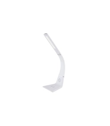 Flexo LED Kodonita 5W blanco/cromo con carga Inalámbrica